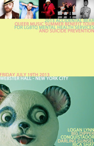 Accidental Bear Webster Hall NYC Poster