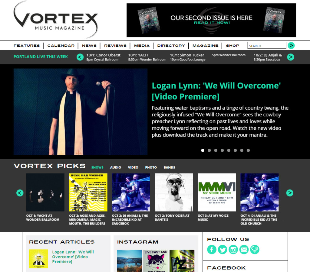 Vortex Homepage