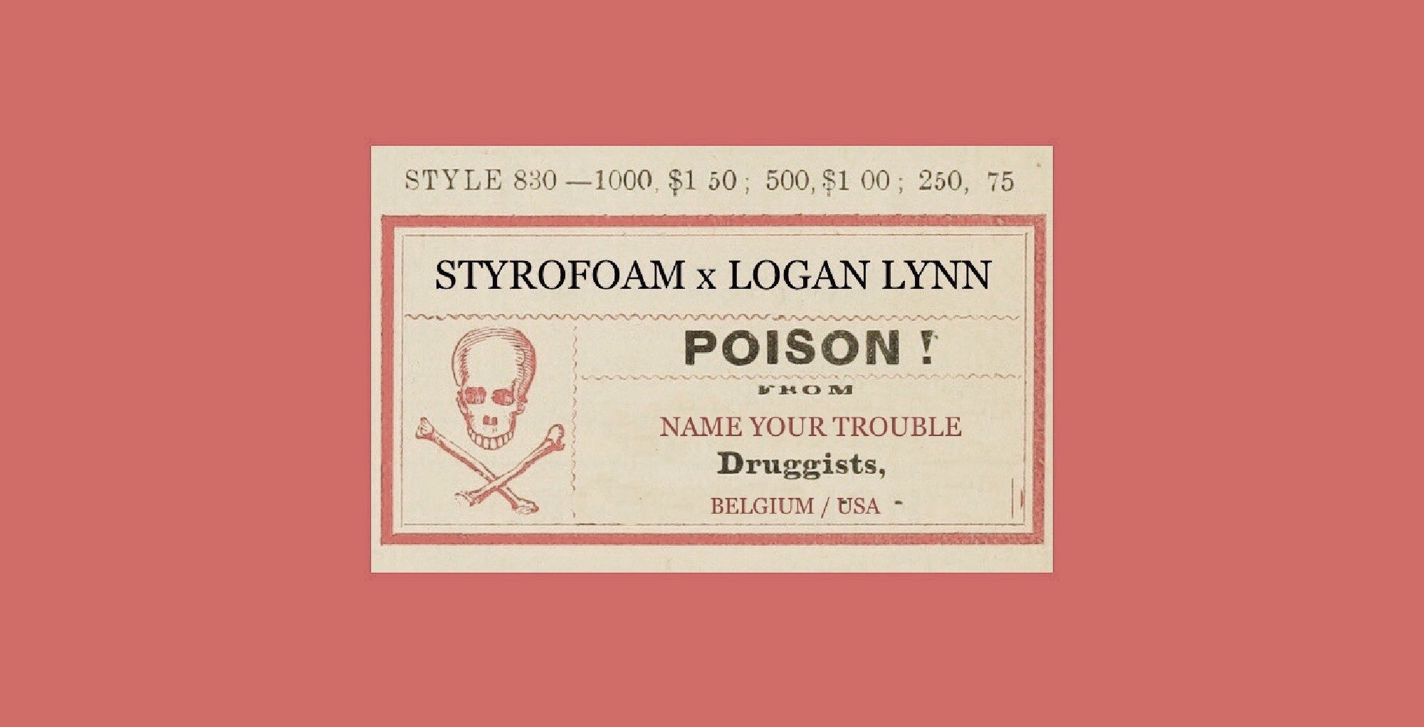 Styrofoam X Logan Lynn Name Your Trouble (2019)
